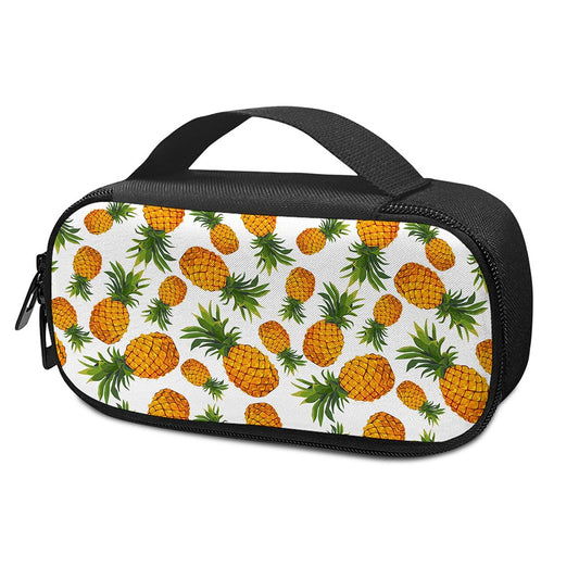 Summer Pineapple Pattern Print Insulin Cooler Travel Case