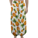 Summer Pineapple Pattern Print Lantern Pants