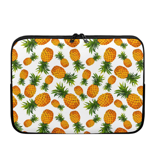 Summer Pineapple Pattern Print Laptop Sleeve