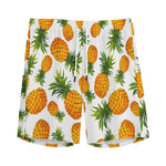 Summer Pineapple Pattern Print Men's Sports Shorts