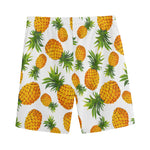 Summer Pineapple Pattern Print Men's Sports Shorts
