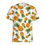 Summer Pineapple Pattern Print Men's Sports T-Shirt
