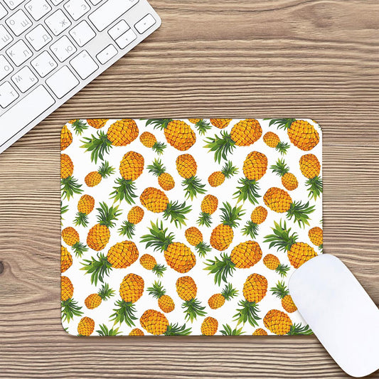 Summer Pineapple Pattern Print Mouse Pad