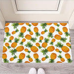Summer Pineapple Pattern Print Rubber Doormat