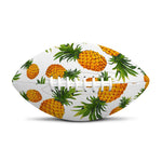 Summer Pineapple Pattern Print Rugby Ball