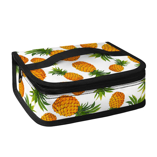 Summer Pineapple Pattern Print Small Lunch Bag