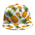 Summer Pineapple Pattern Print Snapback Cap