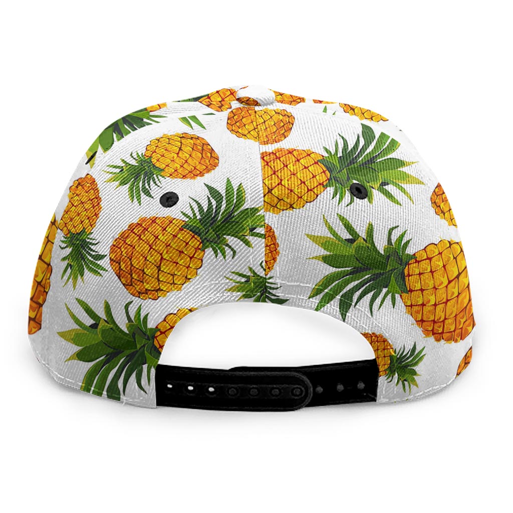 Summer Pineapple Pattern Print Snapback Cap