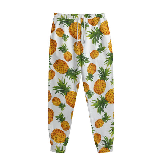 Summer Pineapple Pattern Print Sweatpants