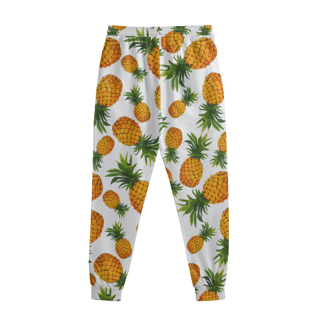 Summer Pineapple Pattern Print Sweatpants