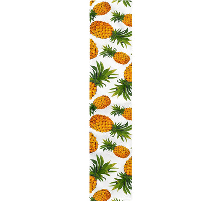 Summer Pineapple Pattern Print Table Runner