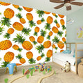 Summer Pineapple Pattern Print Wall Sticker