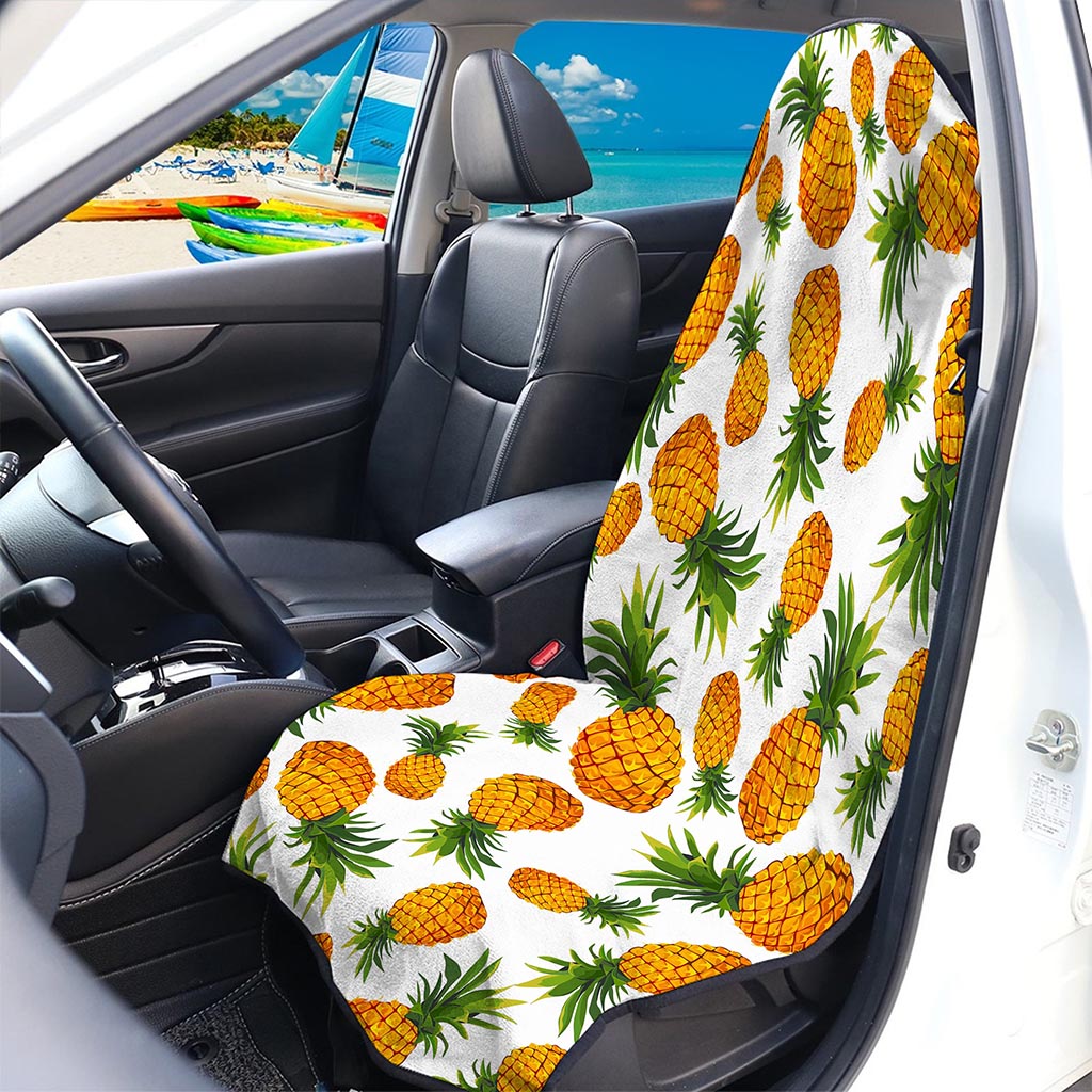 Summer Pineapple Pattern Print Waterproof Car Seat Cover