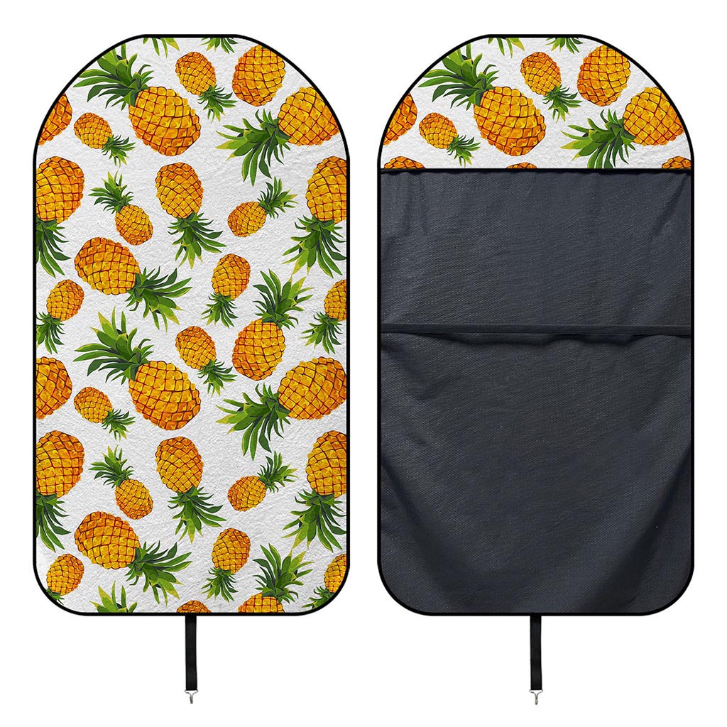 Summer Pineapple Pattern Print Waterproof Car Seat Cover