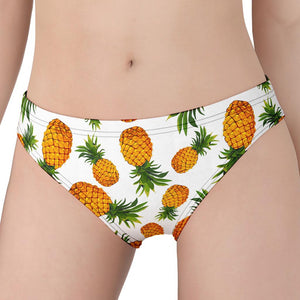 Summer Pineapple Pattern Print Women's Panties