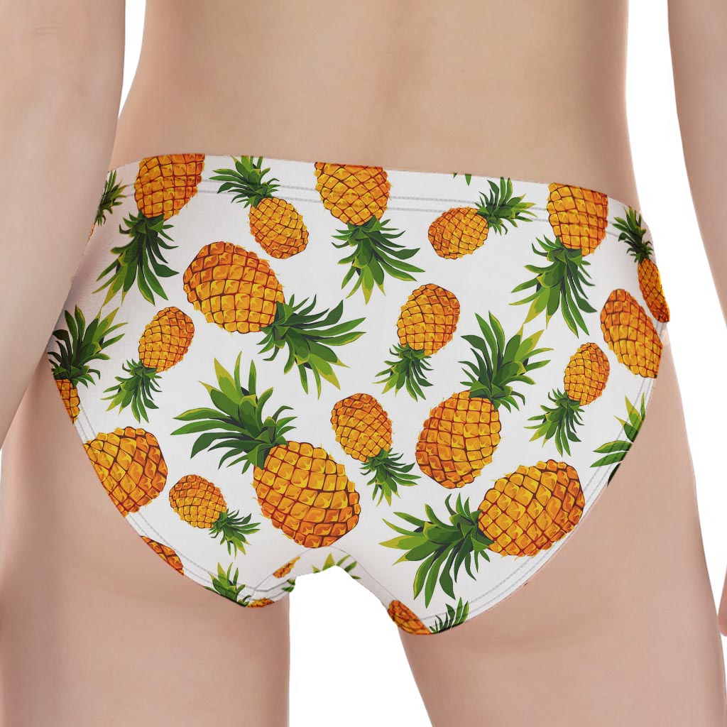 Summer Pineapple Pattern Print Women's Panties