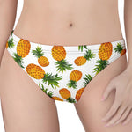 Summer Pineapple Pattern Print Women's Thong