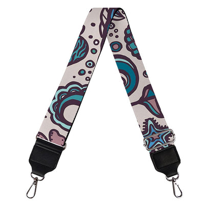 Summer Surfing Pattern Print Bag Strap