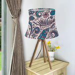 Summer Surfing Pattern Print Bell Lamp Shade