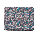 Summer Surfing Pattern Print Bifold Wallet