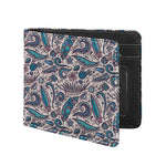 Summer Surfing Pattern Print Bifold Wallet
