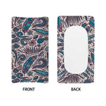 Summer Surfing Pattern Print Changing Pad Cover