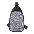 Summer Surfing Pattern Print Sling Bag