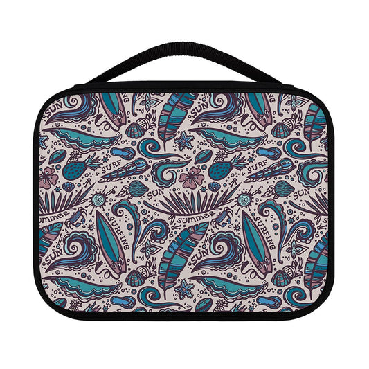 Summer Surfing Pattern Print Classic Bible Case