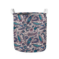 Summer Surfing Pattern Print Collapsible Laundry Basket