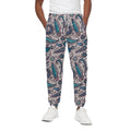 Summer Surfing Pattern Print Cotton Sweatpants