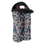 Summer Surfing Pattern Print Double Neoprene Wine Tote