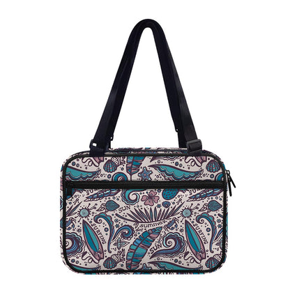 Summer Surfing Pattern Print Double Strap Bible Bag