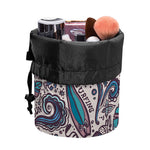 Summer Surfing Pattern Print Drawstring Makeup Bag