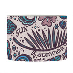 Summer Surfing Pattern Print Drum Lamp Shade