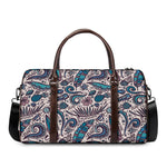 Summer Surfing Pattern Print Duffle Bag