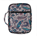 Summer Surfing Pattern Print Front Pocket Bible Bag