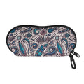 Summer Surfing Pattern Print Glasses Case