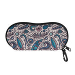 Summer Surfing Pattern Print Glasses Case