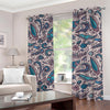 Summer Surfing Pattern Print Grommet Curtains