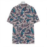 Summer Surfing Pattern Print Hawaiian Shirt