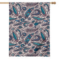 Summer Surfing Pattern Print House Flag