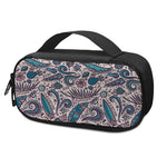 Summer Surfing Pattern Print Insulin Cooler Travel Case