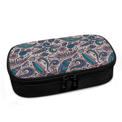 Summer Surfing Pattern Print Insulin Cooler Travel Case