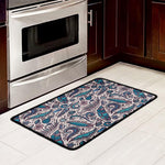 Summer Surfing Pattern Print Kitchen Mat
