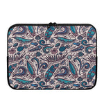Summer Surfing Pattern Print Laptop Sleeve