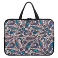 Summer Surfing Pattern Print Laptop Sleeve With Handle