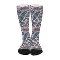 Summer Surfing Pattern Print Long Socks