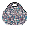 Summer Surfing Pattern Print Neoprene Lunch Bag