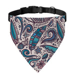 Summer Surfing Pattern Print Over The Collar Dog Bandana