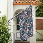 Summer Surfing Pattern Print Polyester Flag